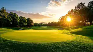 GolfplatzIm Abendlicht