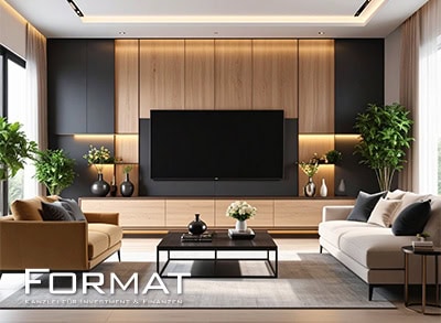 Hochwertiges Wohnzimmer