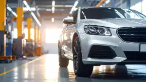 Auto in der Werkstatt