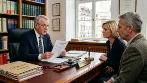 Testament wird vollstreckt