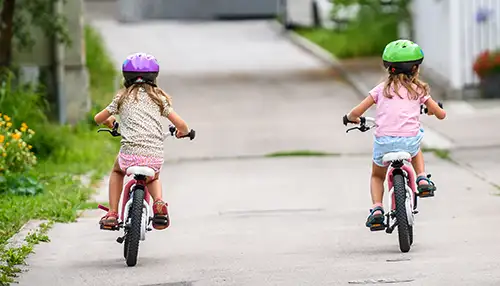 Unfallversicherung - Fahrrad Kinder